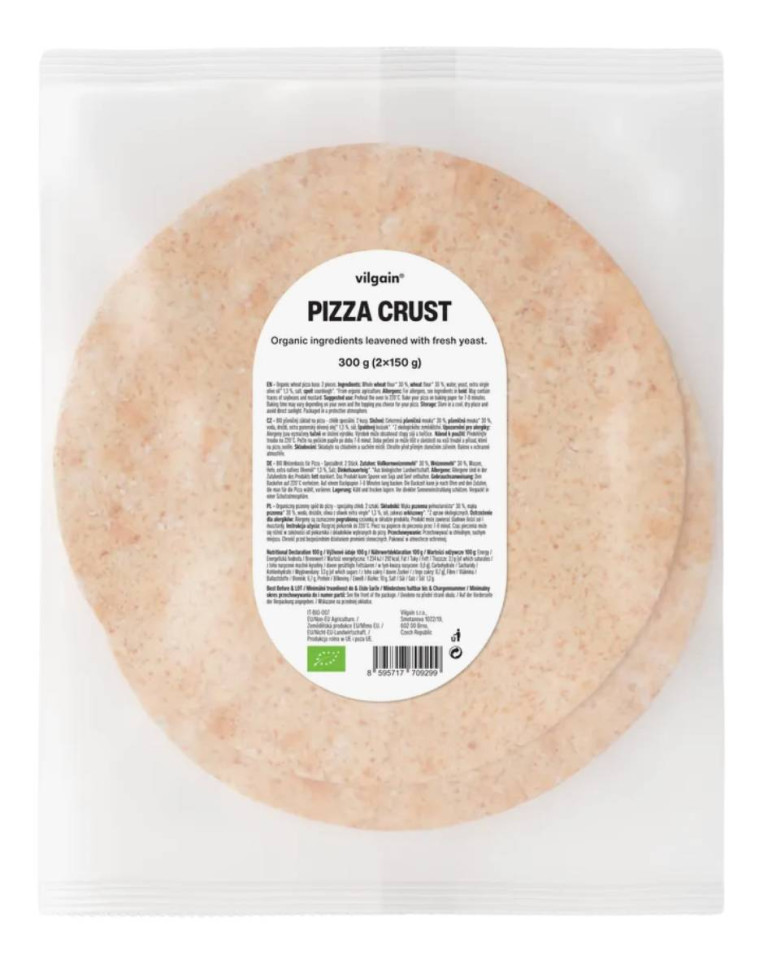 Aluat de pizza americana, Vilgain, ECO, 300g