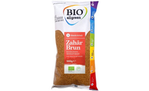 Zahar brun din trestie, BIO All Green, ECO, 500g