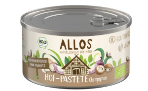 Pateu vegetal cu ciuperci, ECO, 125g