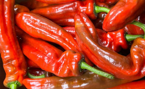 Ardei capia rosu, ECO, 500g