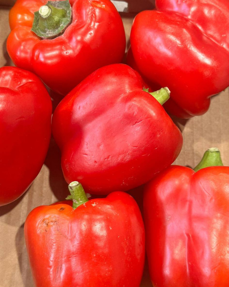 Ardei gras rosu, ECO, 1kg (SVM)