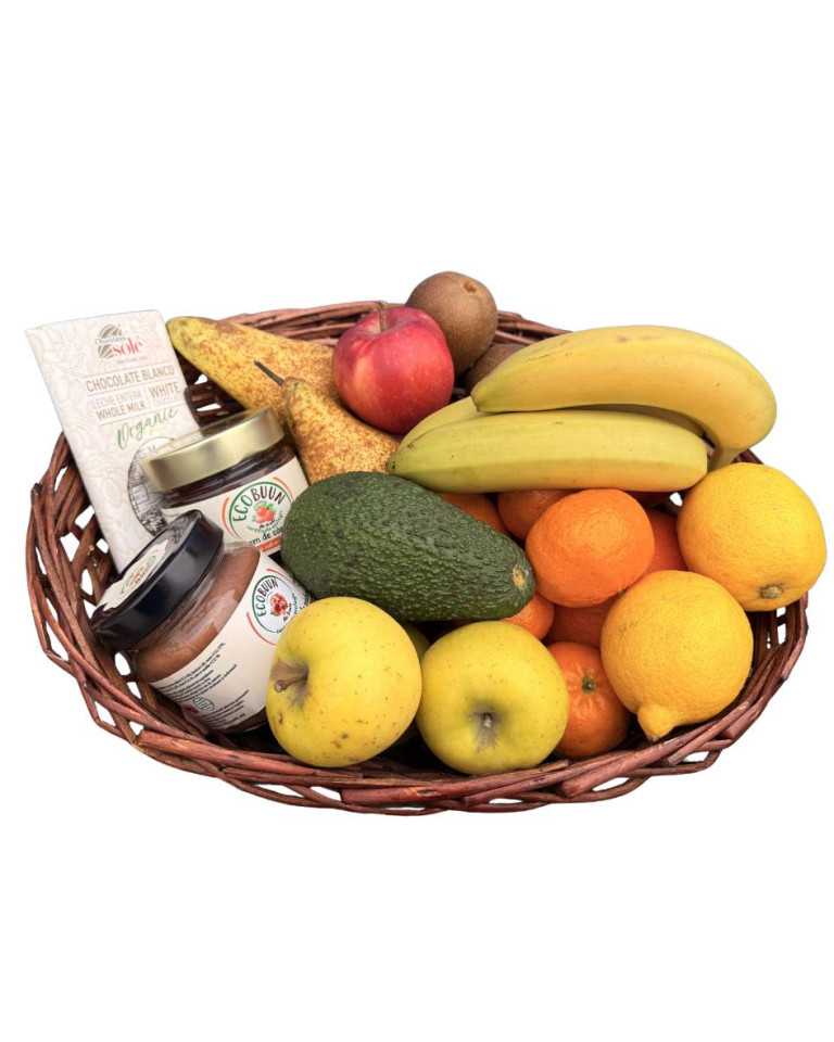 Cos mare cu fructe si dulceata, ECO, aprox 4 kg