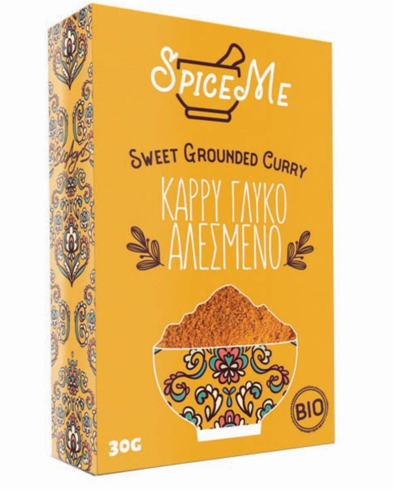 Curry dulce măcinat, Spice Me, ECO, 30g