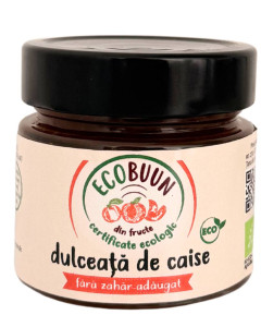 Dulceata de caise, ECOBuun, ECO, 220g (fara zahar)