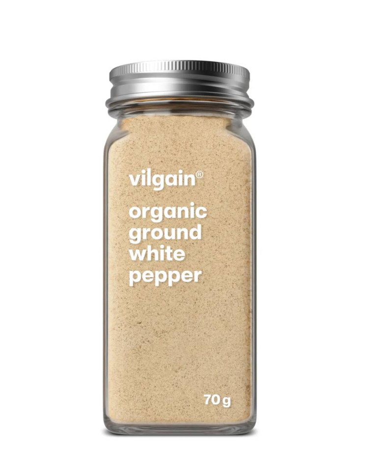 Piper alb macinat, Vilgain, ECO, 70g