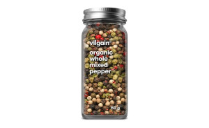 Piper boabe colorate intregi, Vilgain, ECO, 60g