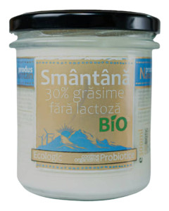 Smantana 30% grasime(fara lactoza), ECO, 300ml