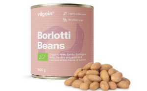 Fasole Borlotti, Vilgain, ECO, 400g