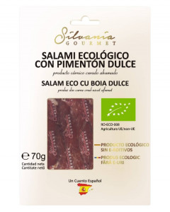 Salam feliat cu boia dulce, ECO, 70g