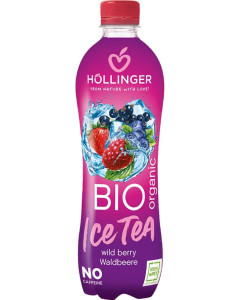 Ice Tea de fructe de padure, Hollinger, ECO, 500ml