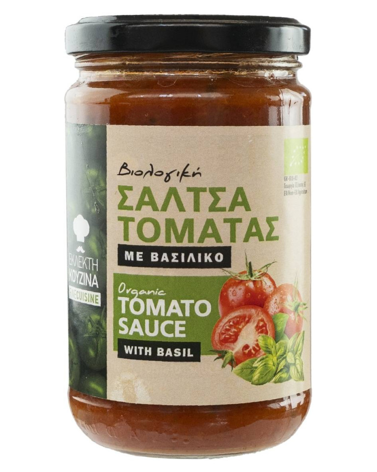 Sos de rosii cu busuioc lucrat manual, Fine Cousine, ECO, 280g