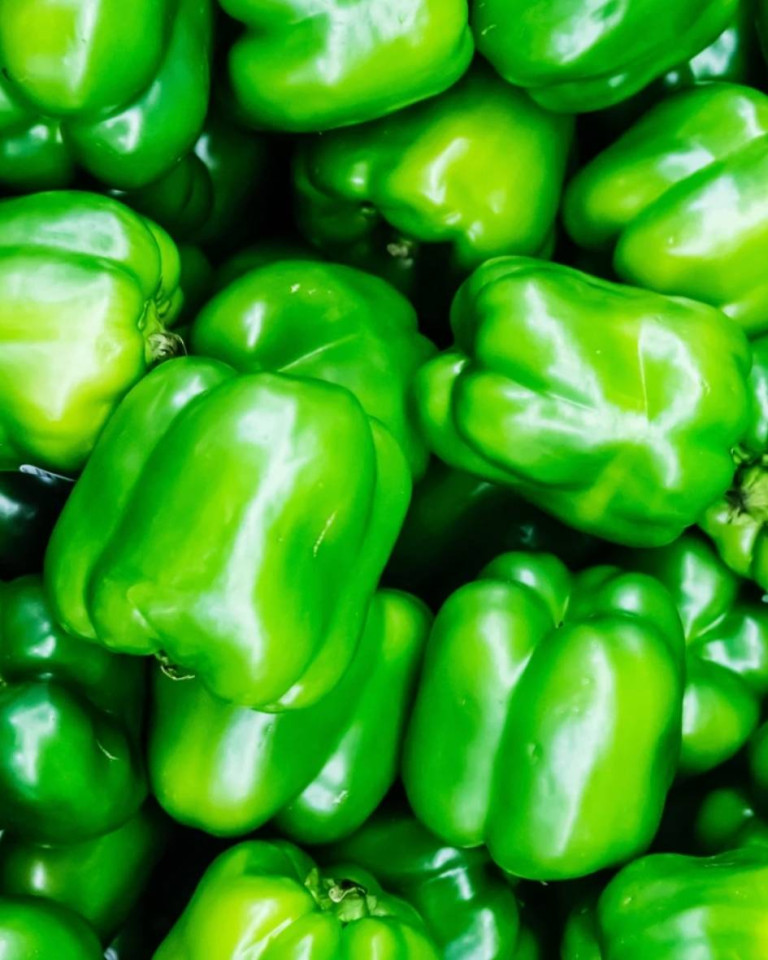 Ardei gras verde, ECO, 500g