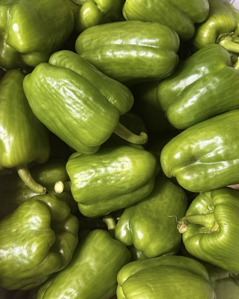 Ardei gras verde, ECO, 500g