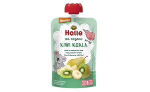 Piure de pere si banane cu kiwi, Holle, ECO, 100g