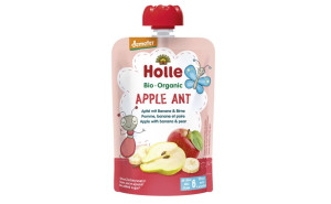 Piure de mere si banane cu pere, Holle, ECO, 100g