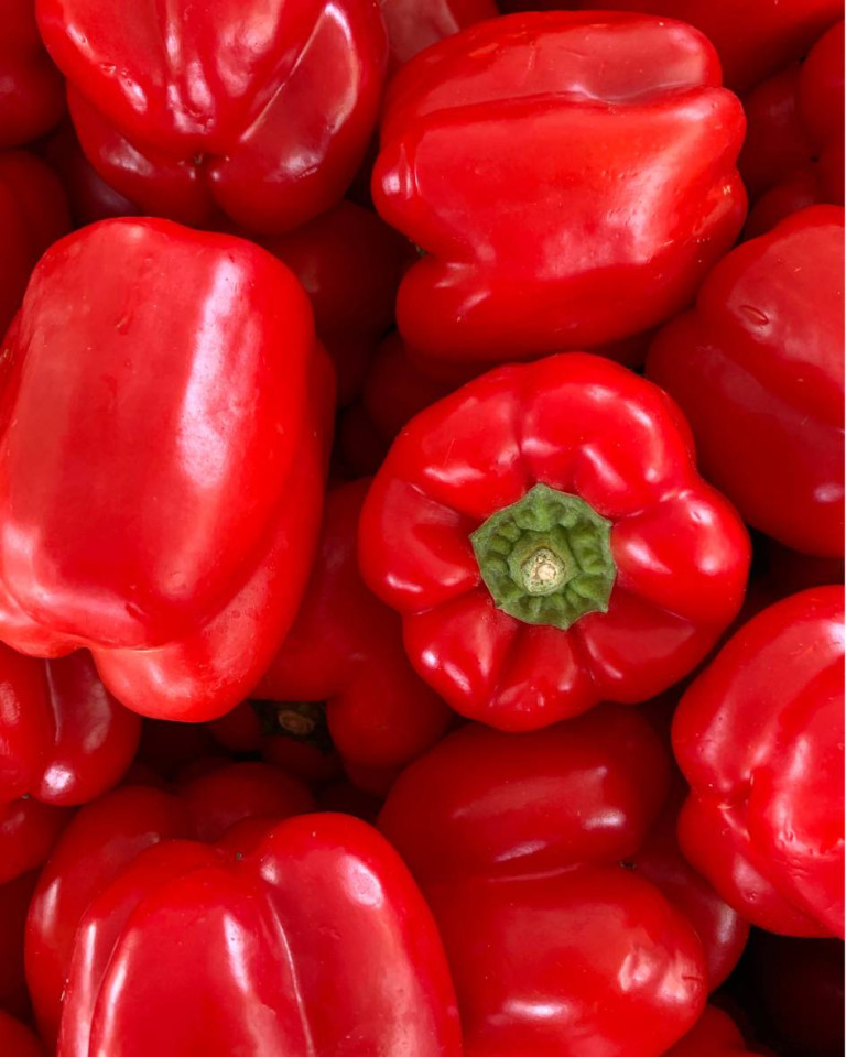 Ardei gras rosu, ECO, 1buc