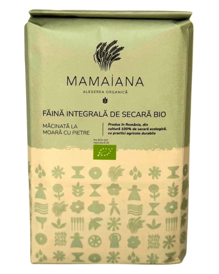 Faina integrala de secara, ECO, 1 kg