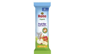 Baton pentru copii cu fructe (mar si banana), Holle, ECO, 25g