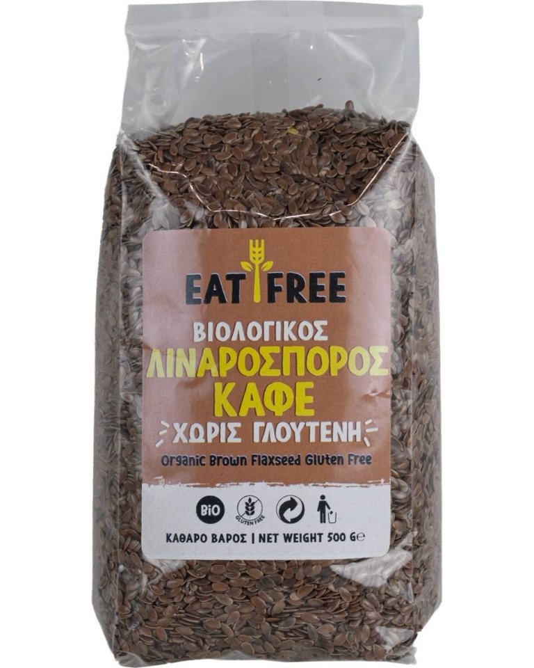Seminte de in maro fara gluten, Eat Free, ECO,500g