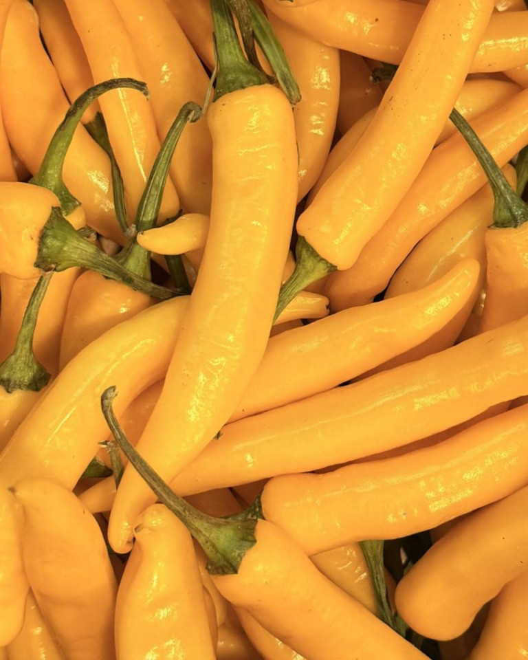 Ardei iute galben, ECO, 100g