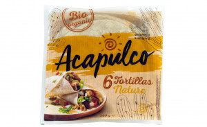 Tortillia Wraps, naturala, Acapulco, ECO, 240g