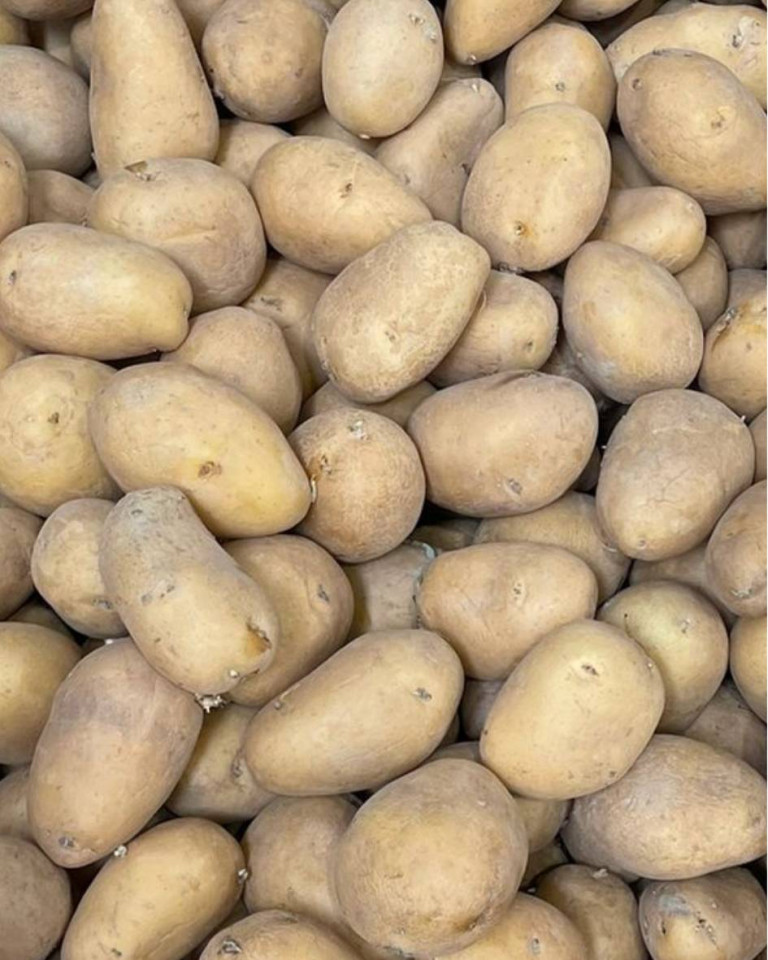 Cartofi albi mici, ECO, 1 kg