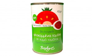 Rosii maruntite in suc de rosii, BioAgros, ECO, 400g (fara gluten)