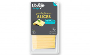 Branza feliata cu aroma de Gouda, vegana, Violife, 140g