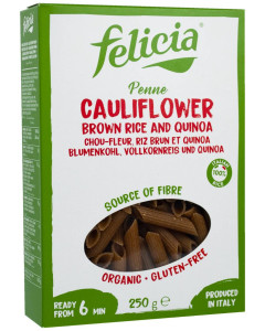 Penne de conopida, Felicia, ECO, 250g (fara gluten)