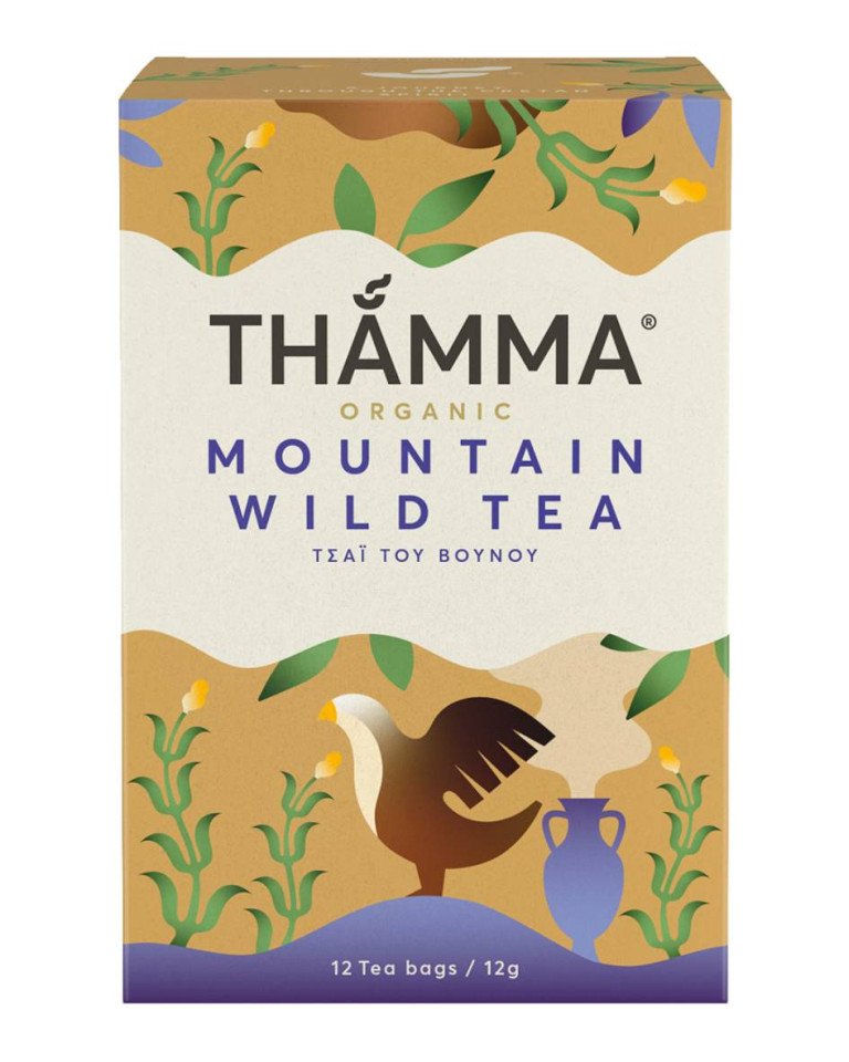 Ceai de munte salbatic, Thamma, ECO, 12x1,5 g