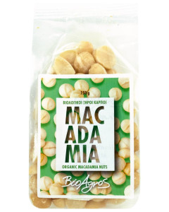 Nuci de macadamia crude, BioAgros, ECO, 150G