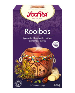 Ceai Rooibos, Yogi Tea, ECO, 17 pliculete