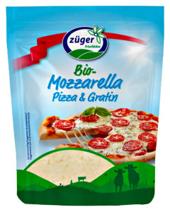 Mozzarella rasa, Zuger, ECO, 150g