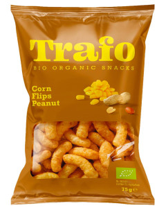 Pufuleti cu porumb si arahide, ECO, 75g (fara gluten)