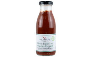 Sos de ardei rosu, rosii si busuioc, Naumidis, ECO, 270g