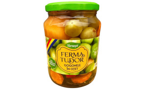 Gogonele in otet, Ferma Tudor, 700g