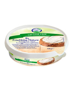 Crema tartinabila de branza,  Zuger, ECO, 150g (Fără lactoza)