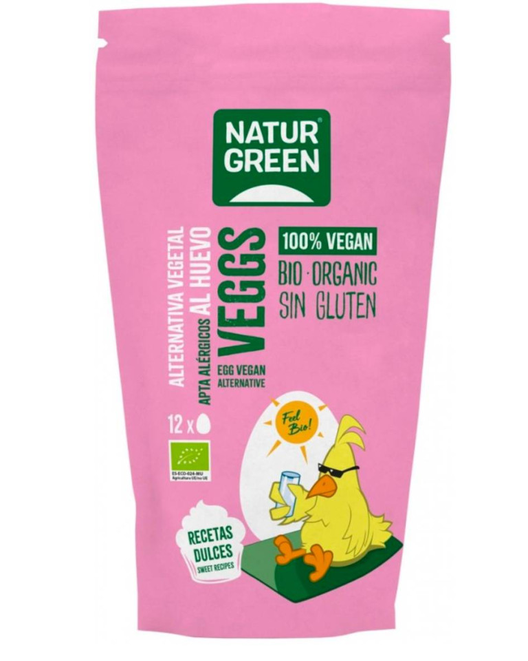 Ou vegan pentru retete dulci,  Natur Green, ECO, 240g